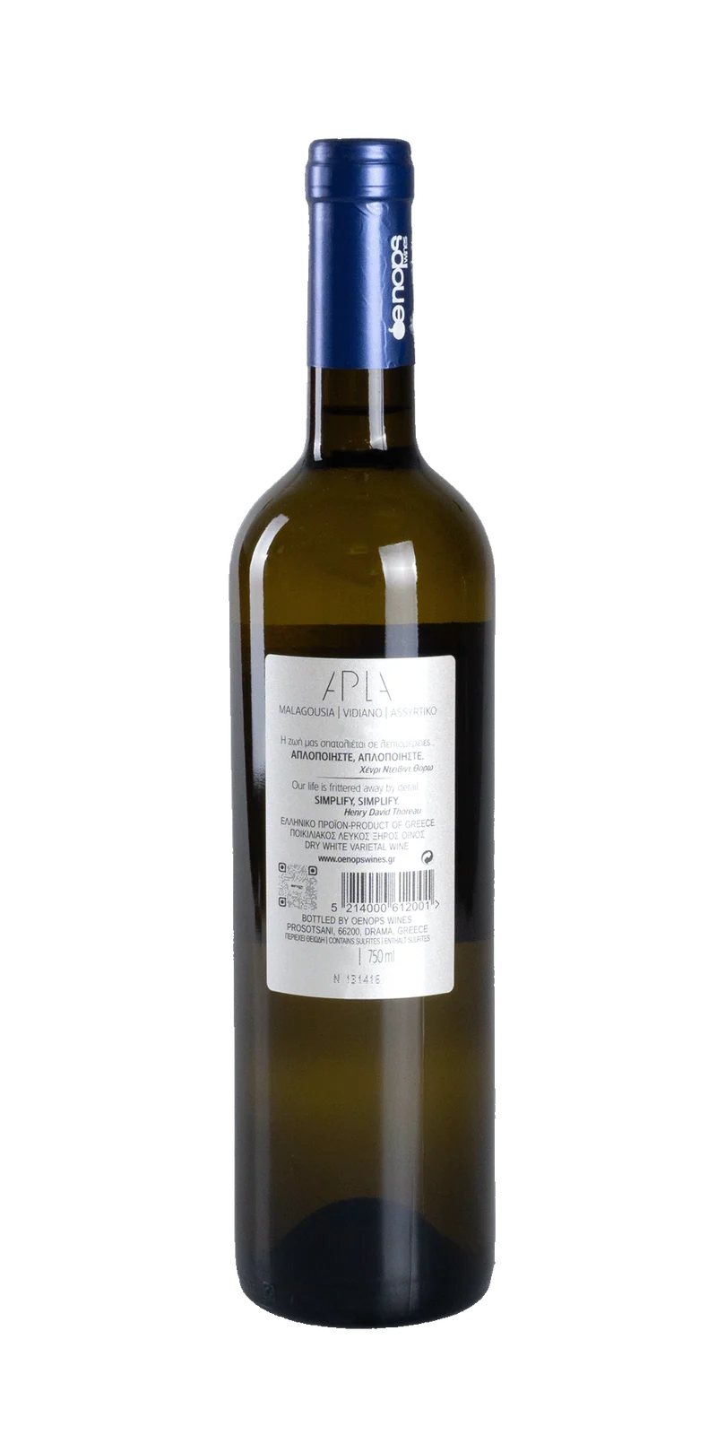 Apla Weiß - Oenops Wines