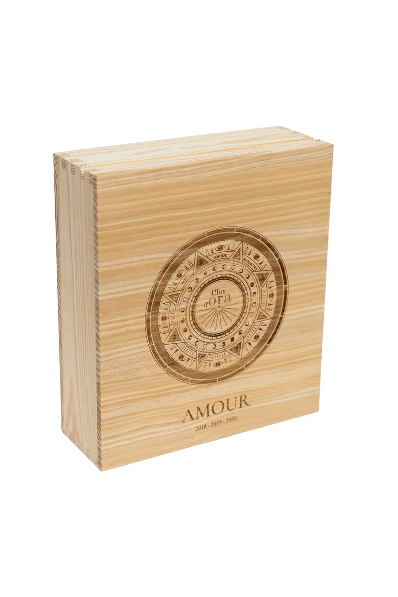 Clos d'Ora Caisse Amour 3 millésimes 2018, 2019 et 2020 - série limitée