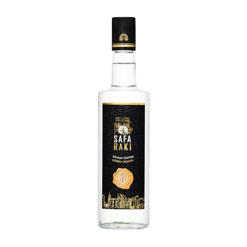 Safa Rakı Siyah Üzüm Göbek Rakısı