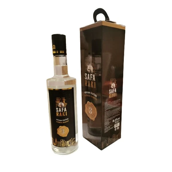 Safa Rakı Siyah Üzüm Göbek Rakısı