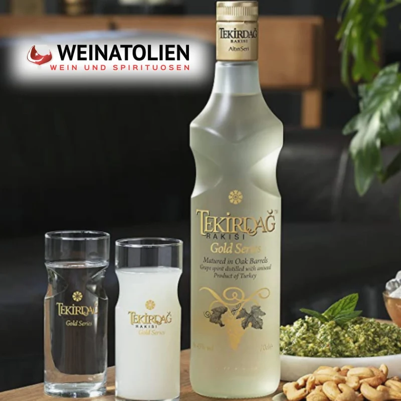 Tekirdağ Rakısı Gold 70 cl – Gold Rakı