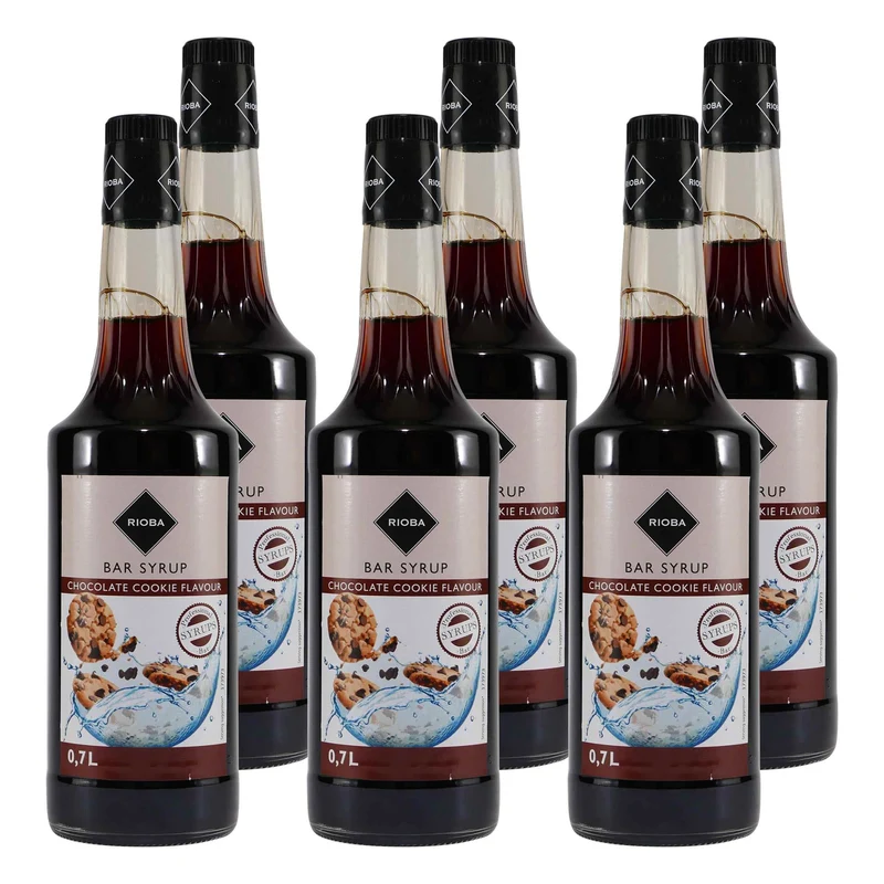 Rioba Chocolate Cookie Syrup (6 x 0,7L)