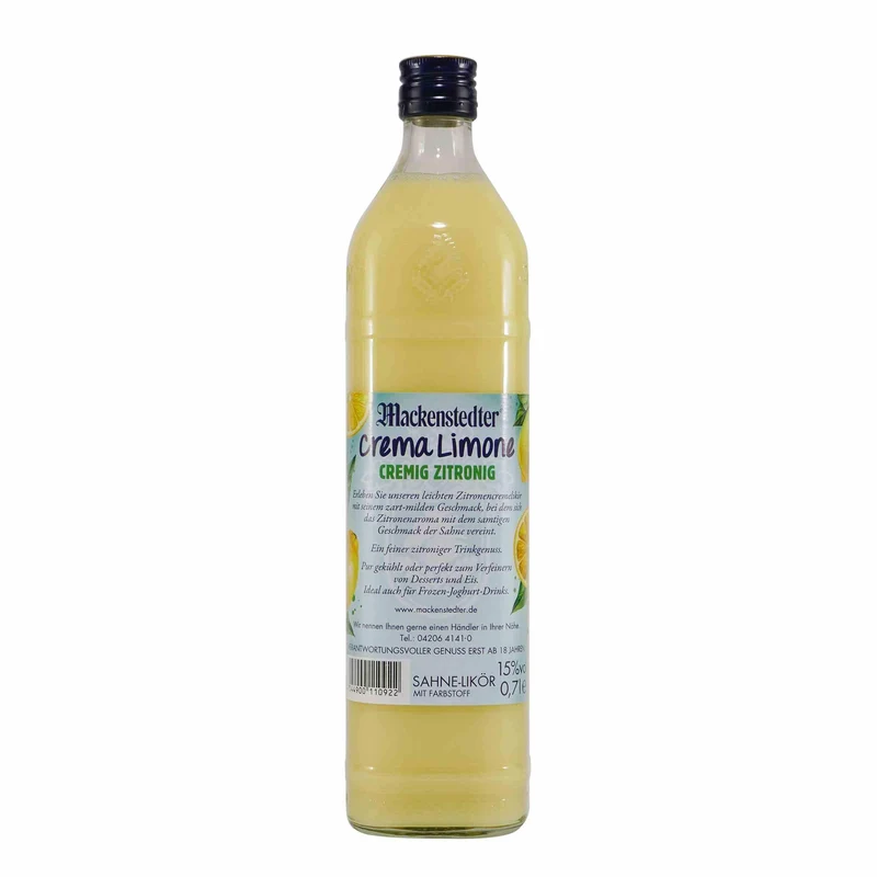 Mackenstedter Crema Limone mit Geschenk-Holzkiste