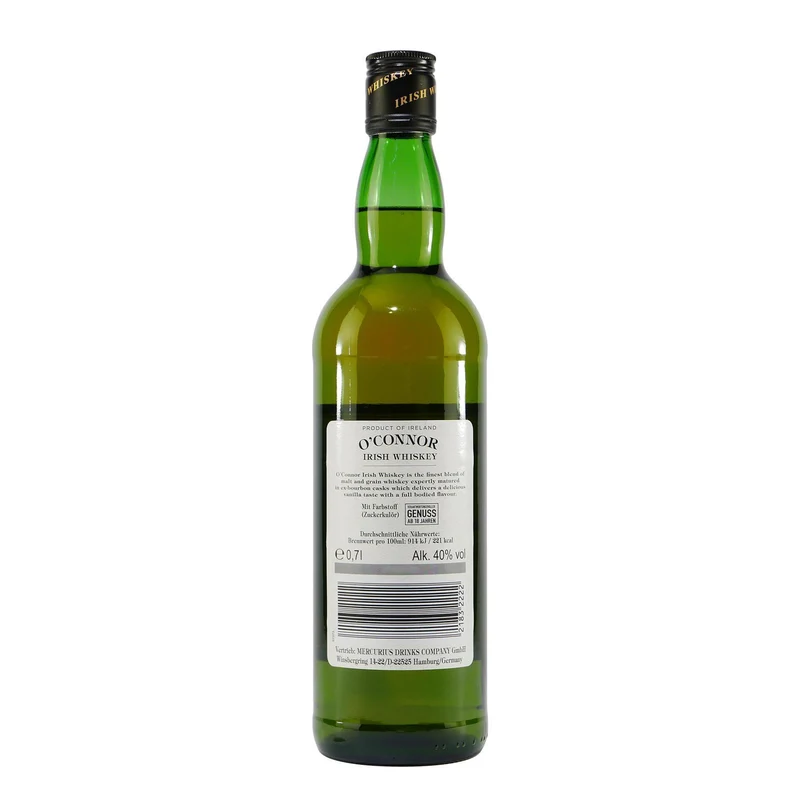 O´Conner Irish Whiskey mit Geschenk-Holzkiste