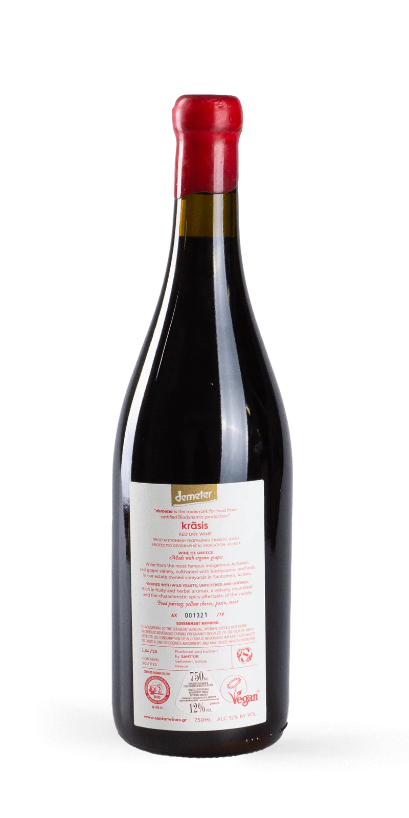 Krasis Natur BIO - SANT'OR Wines