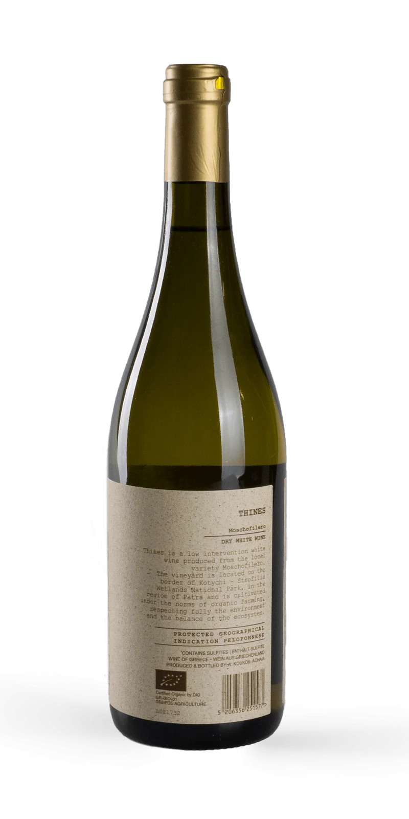 Thines Moschofilero BIO - Koukos Winery
