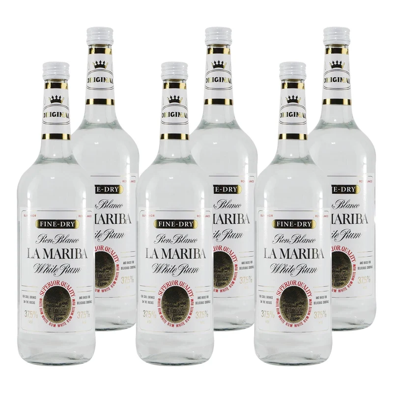 La Mariba White Rum (6 x 1,0L)