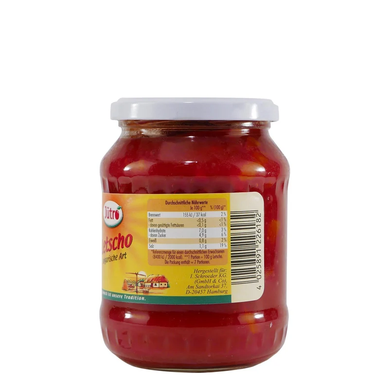 Jütro Letscho Ungarische Art (12 x 0,67KG)