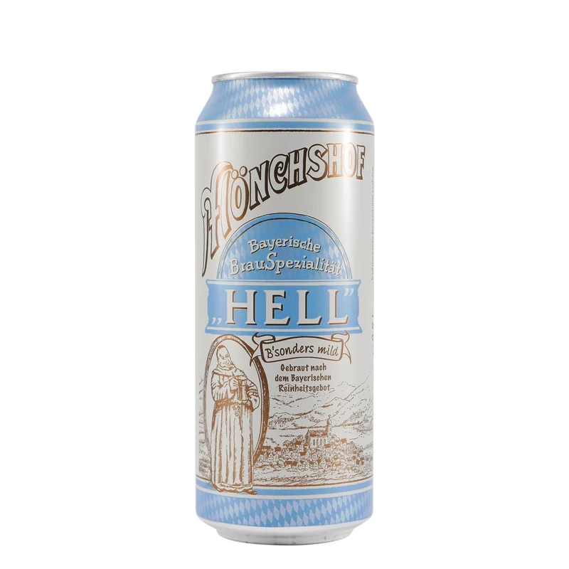 Mönchshof Hell (24 x 0,5L) EINWEG