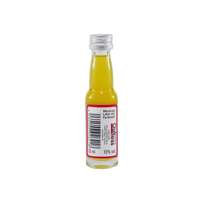 Spaßflasche Maracuja-Likör "18 Jahre" (12 x 0,02L)