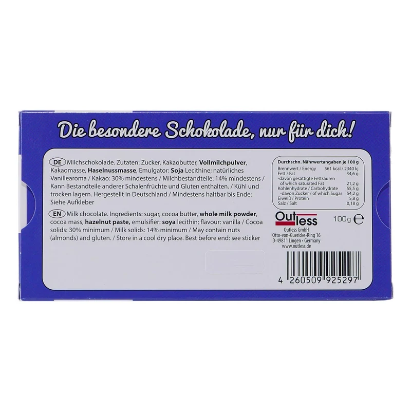 Erste Hilfe Schokolade "Winter Depression"