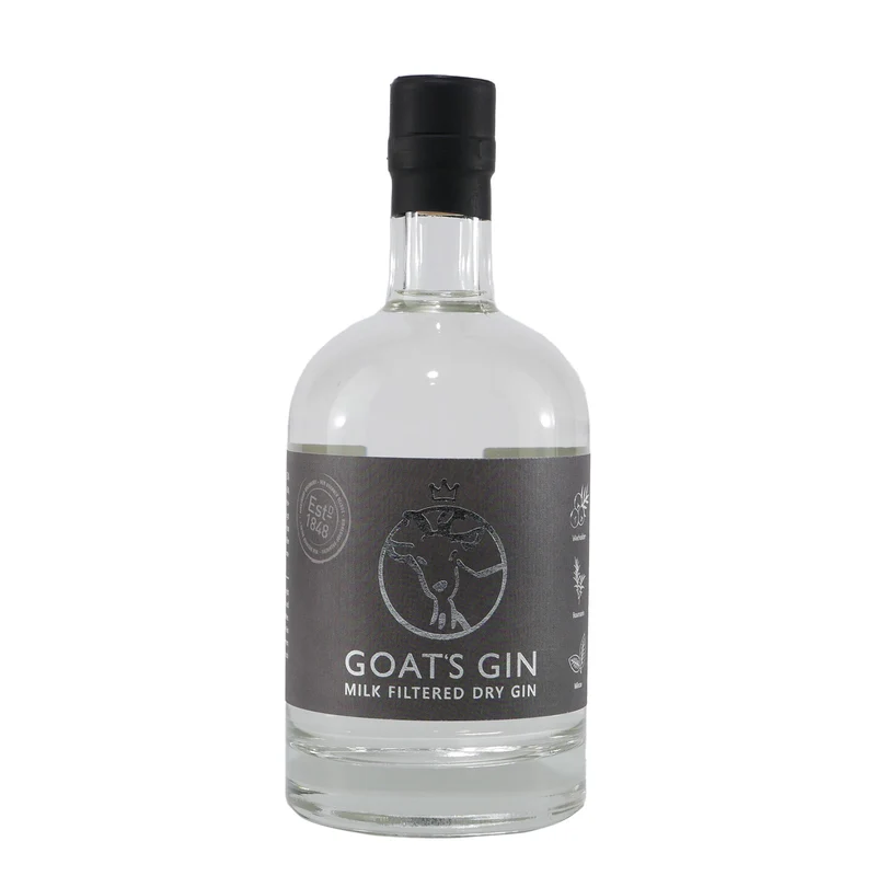 Birkenhof Goat´s Dry Gin mit Geschenk-Holzkiste