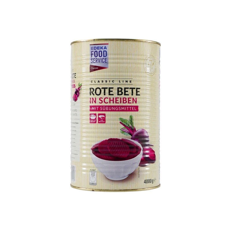 Classic Line Rote Bete -in Scheiben- 4,0KG