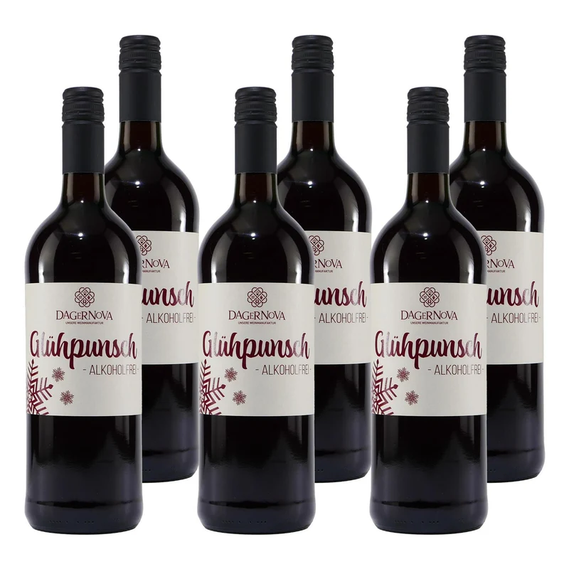 Dagernova Glühpunsch -Alkoholfrei- (6 x 1,0L)