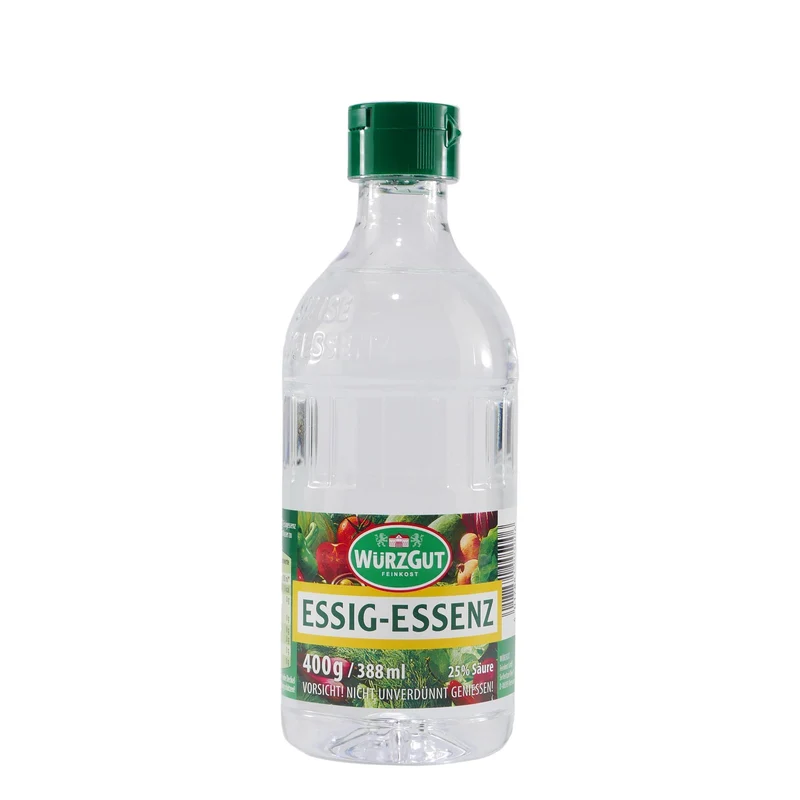 Würzgut Essig-Essenz Hell 25% Säure (12 x 400g)