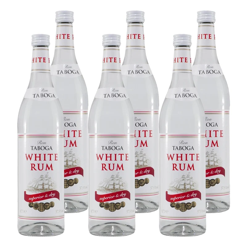 Ron Taboga White Rum (6 x 0,7L)