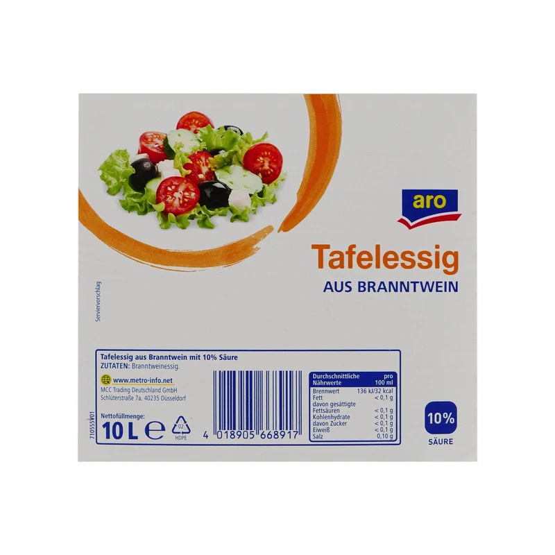 aro Tafelessig 10% Säure 10L