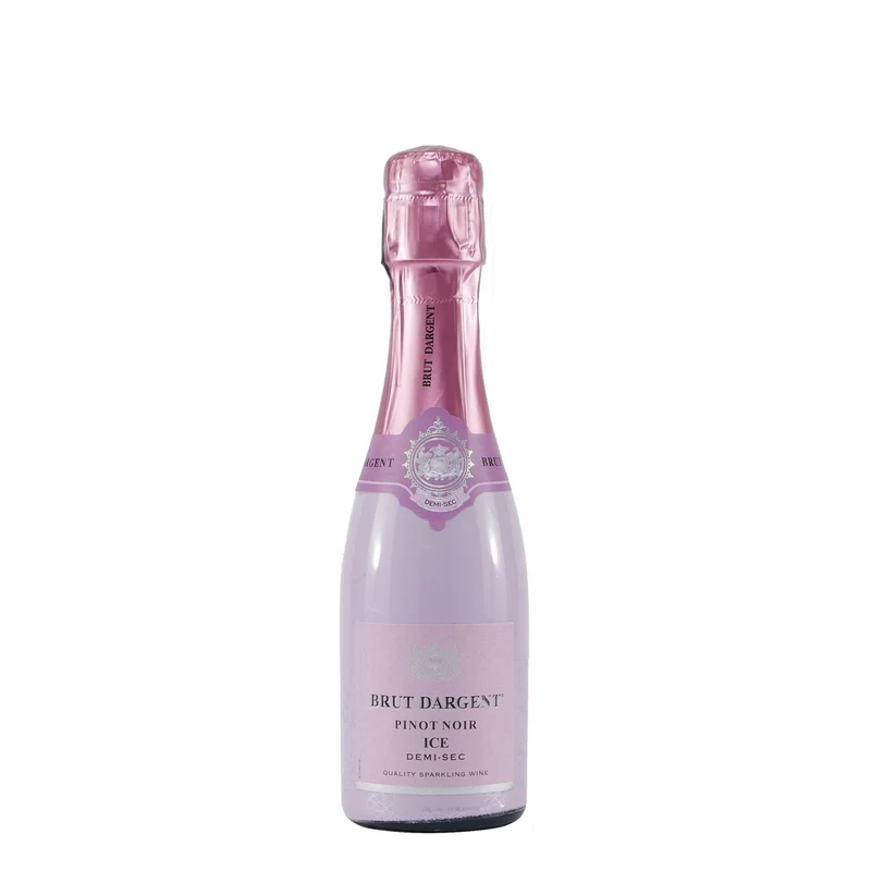 Brut Dargent Pinot Noir ICE Sekt -halbtrocken- (6 x 0,2L)