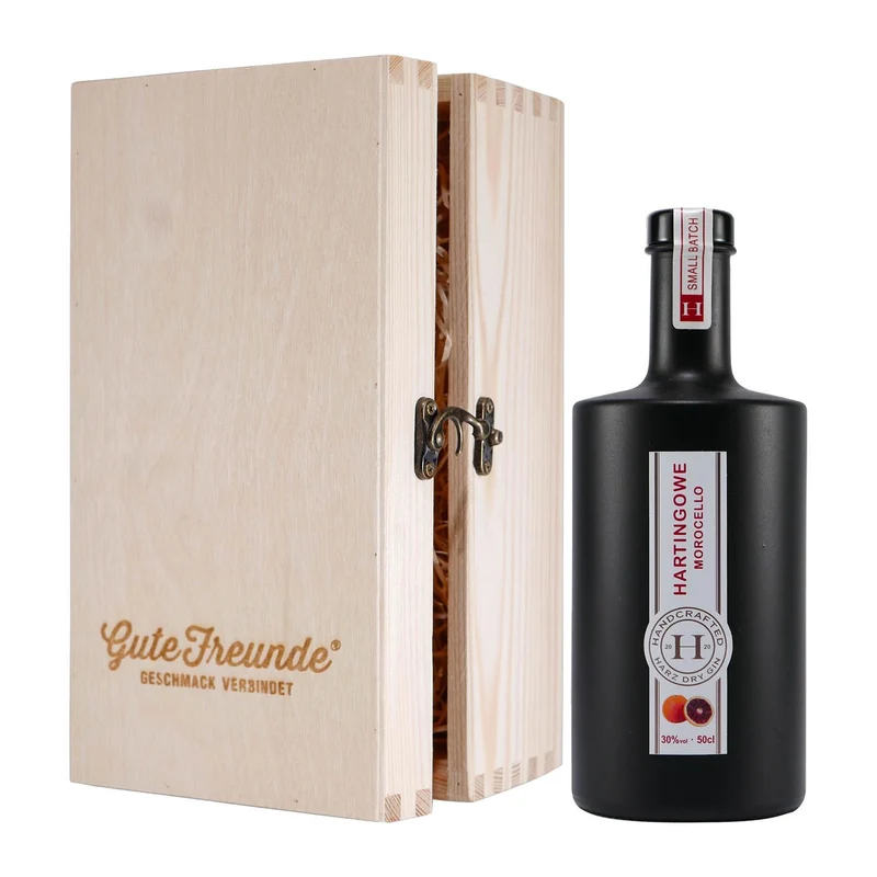 Hartingowe Morocello mit Geschenk-Holzkiste