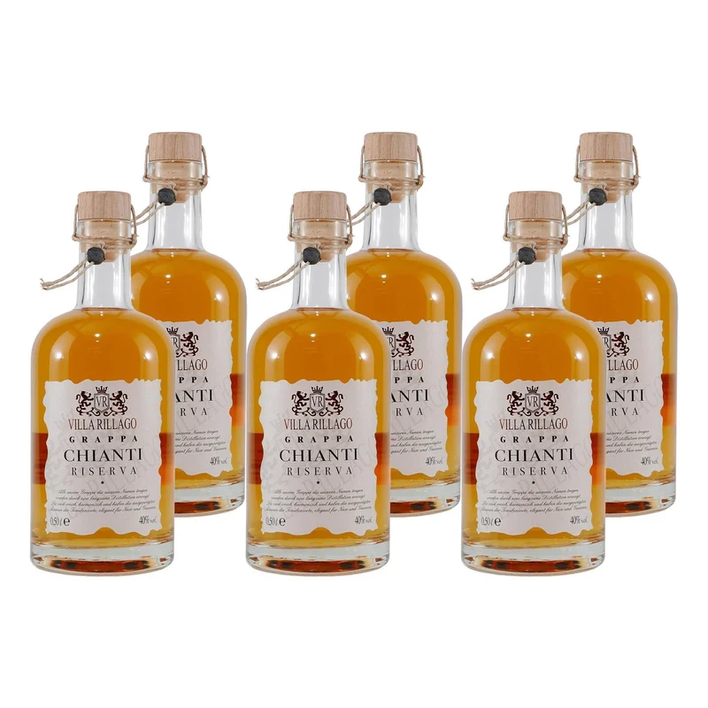 Villa Rillago Chianti Riserva Grappa (6 x 0,5L)