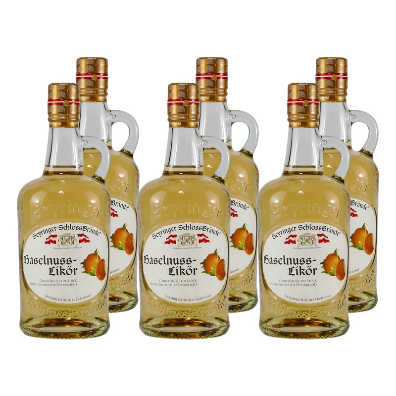 Seyringer Schlossbrände Haselnusslikör (6 x 0,5L)