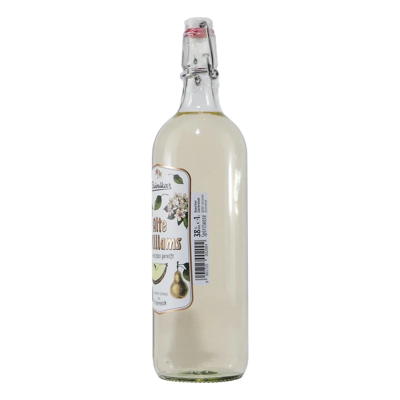 Raunikar Alte Williams Obstbrand mit Geschenk-HK
