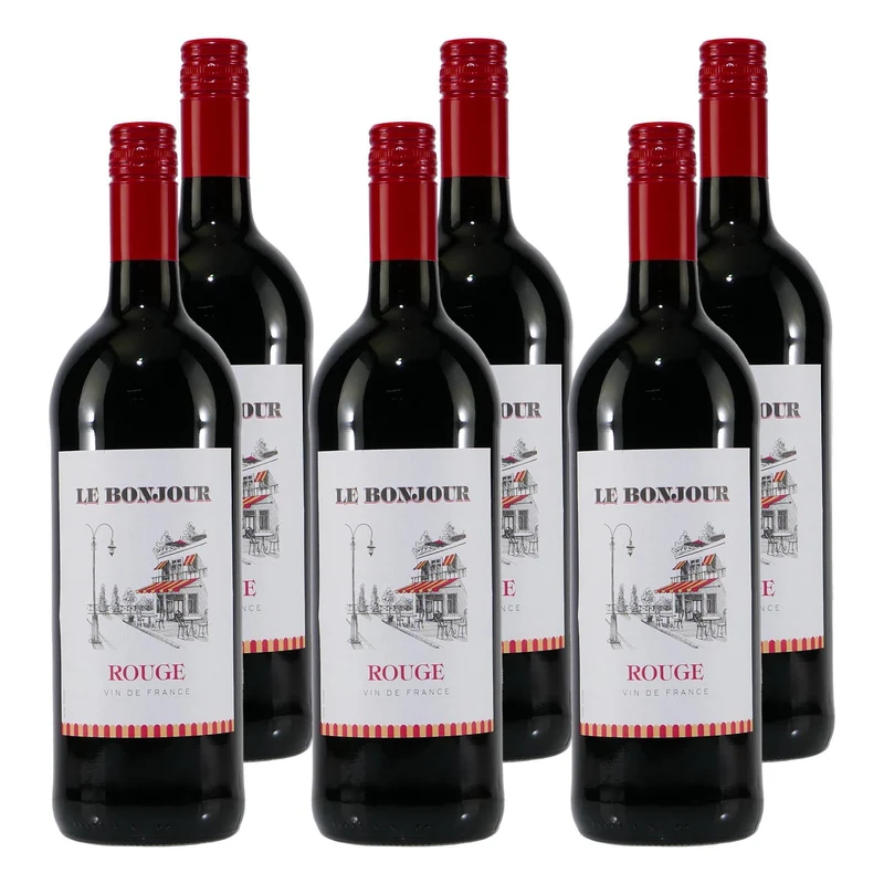 LE Bonjour Rouge -trocken- (6 x 1,0L)