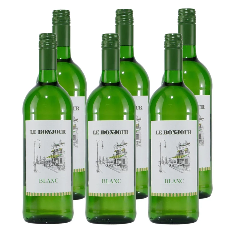 LE Bonjour Blanc -trocken- (6 x 1,0L)