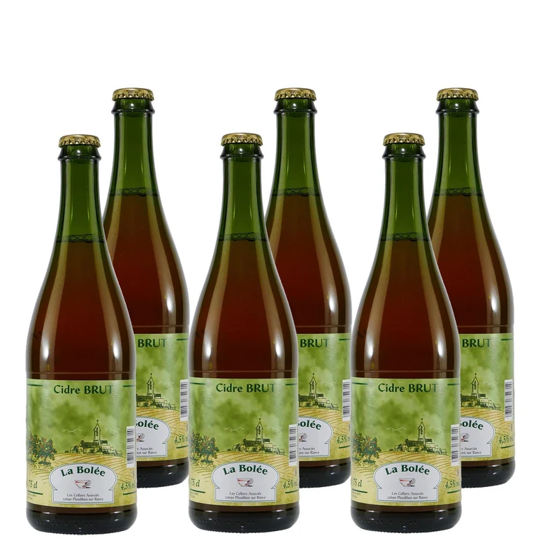 La Bolée Cidre -brut- (6 x 0,75L)