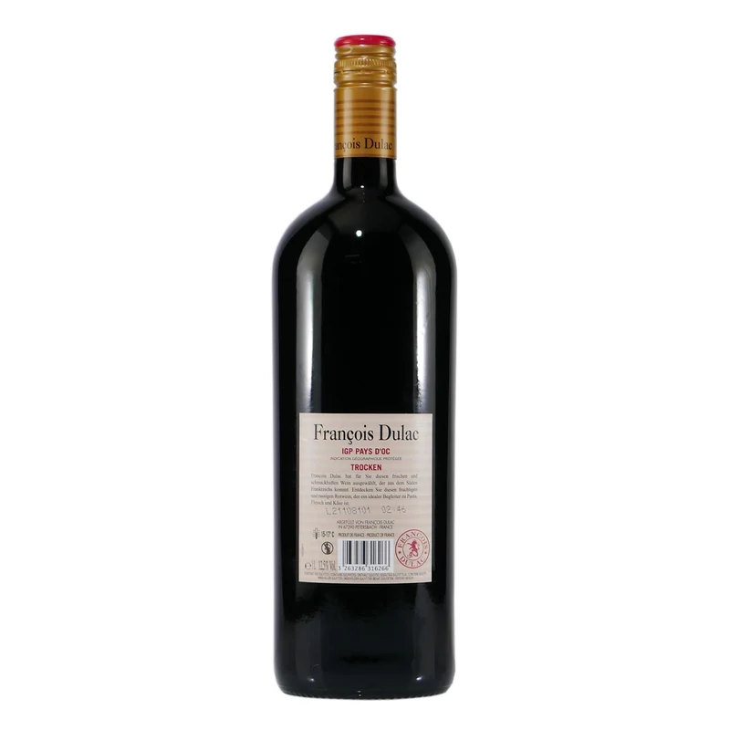 Francois Dulac Rouge IGP -trocken- (6 x 1,0L)