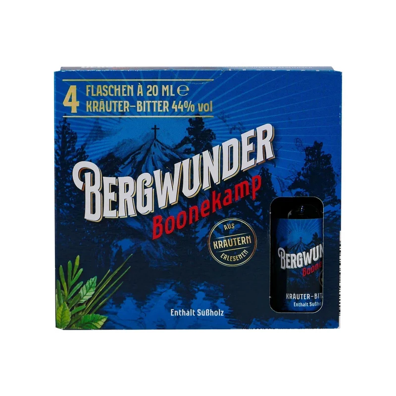 Bergwunder Boonekamp Kräuterbitter (80 x 0,02L)