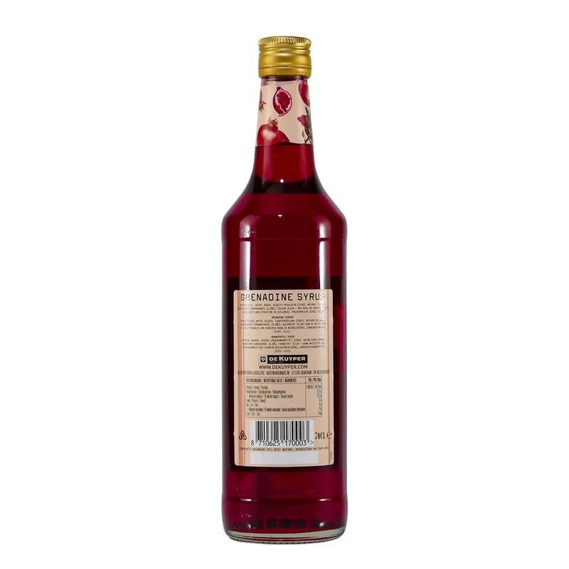 De Kuyper Grenadine Syrup (6 x 0,7L)