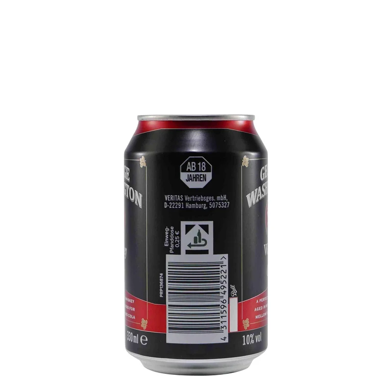 George Washington Whiskey & Cola (12 x 0,33L) EINWEG