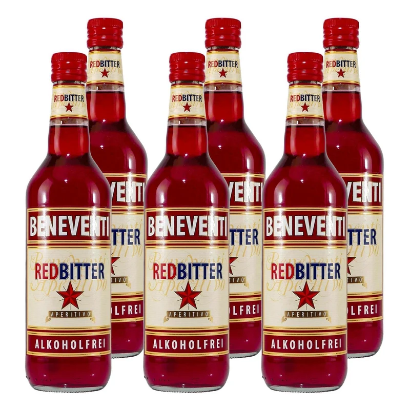 Beneventi Red-Bitter Aperitivo -alkoholfrei- (6 x 0,7L)