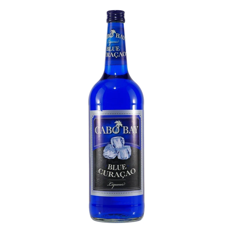 Cabo Bay Blue Curacao mit Geschenk-Holzkiste