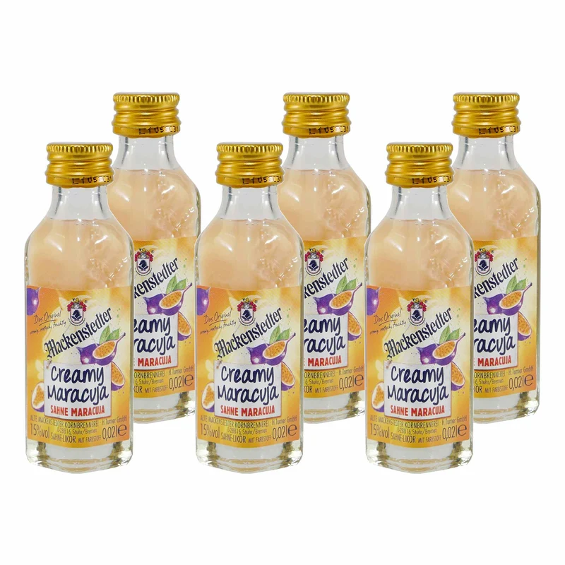 Mackenstedter Creamy-Maracuja Likör (25 x 0,02L)