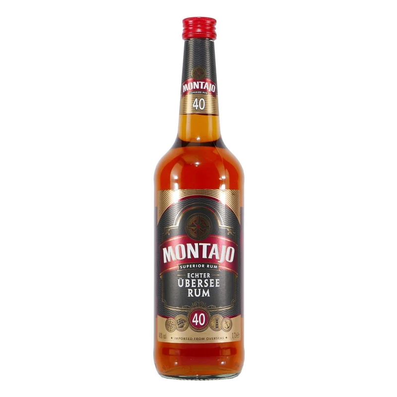 Montajo Echter Übersee Rum 40%