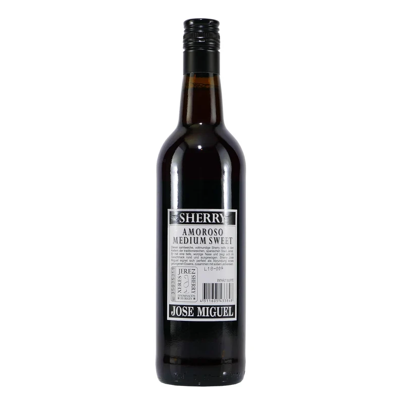 Jose Miguel Sherry -Amoroso Medium Sweet-