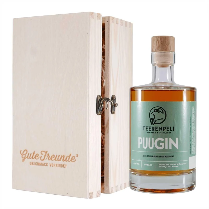 Teerenpeli PUUGIN mit Geschenk-Holzkiste