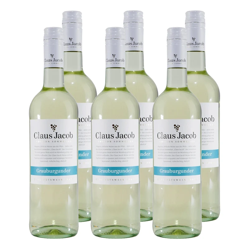 Claus Jacob Grauburgunder QbA -trocken- (6 x 0,75L)