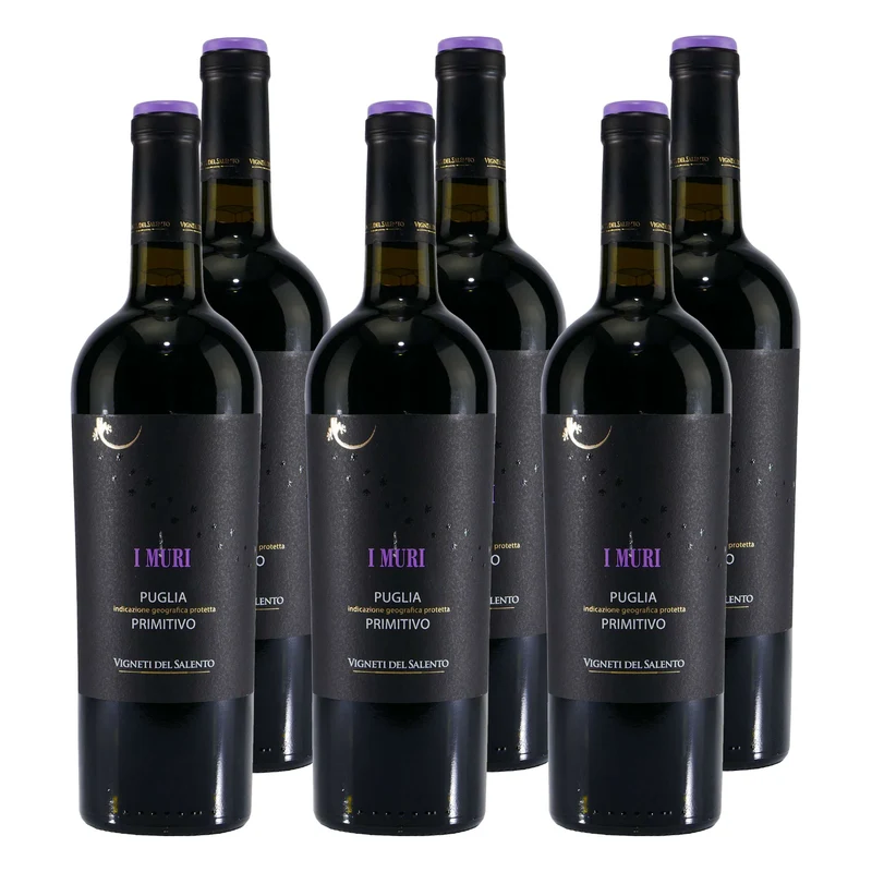I Muri Primitivo Puglia IGP -trocken- (6 x 0,75L)
