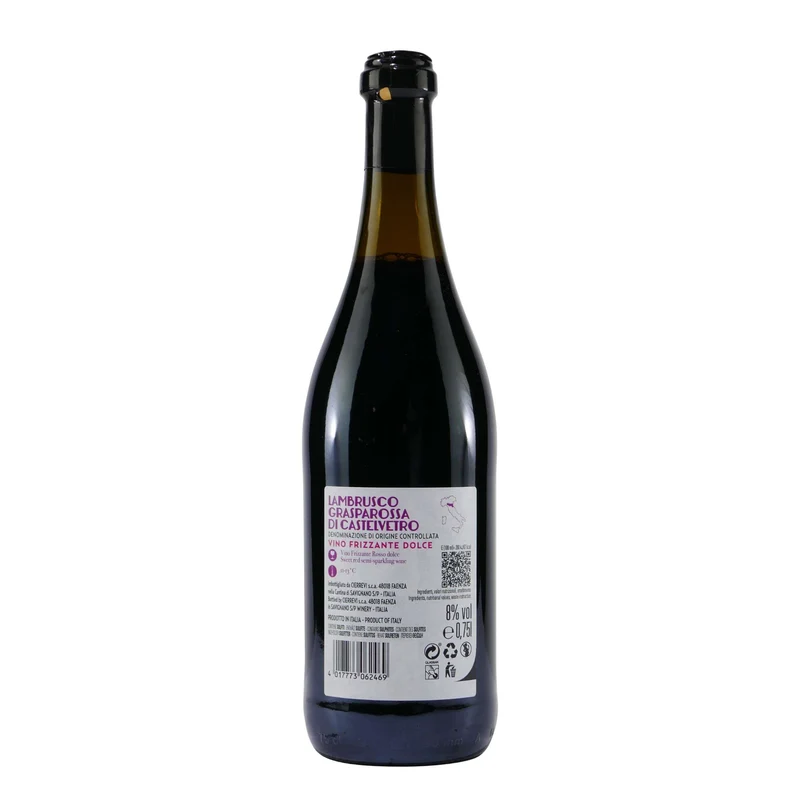 Lambrusco Grasparossa Perlwein DOC -lieblich- (6 x 0,75L)