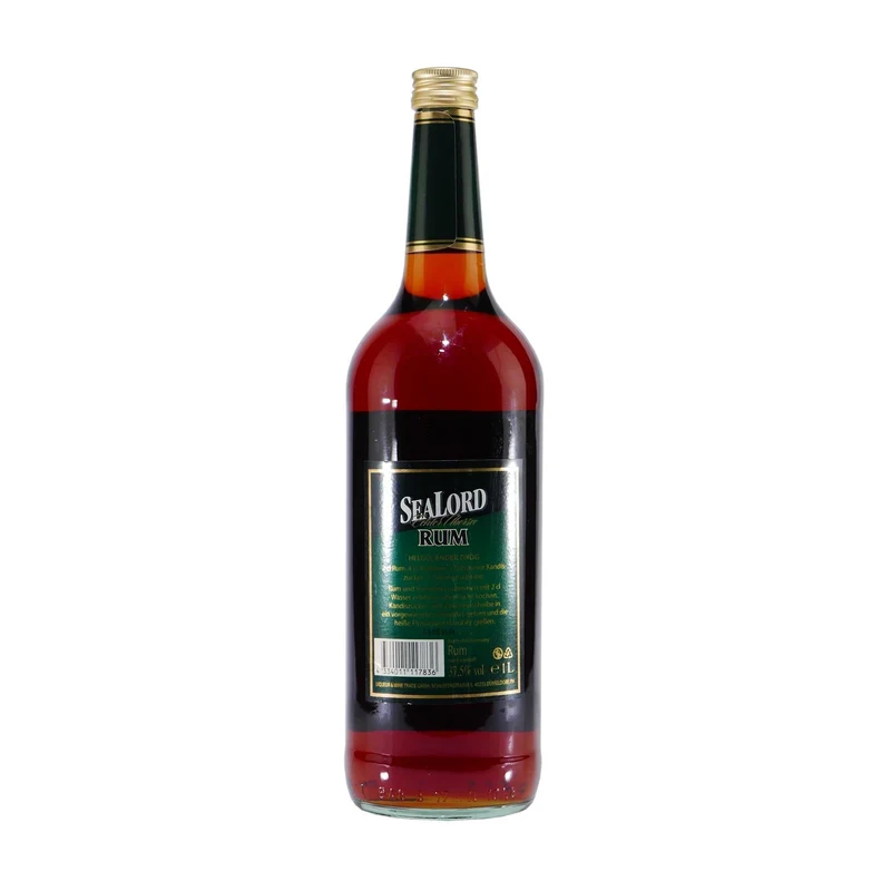 Sealord Echter Übersee Rum mit Geschenk-Holzkiste