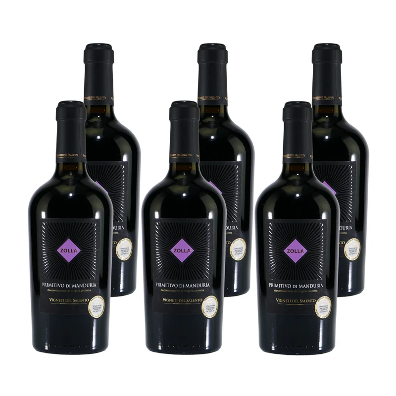 Zolla Primitivo di Manduria DOP -trocken- (6 x 0,75)