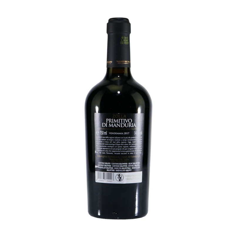 Zolla Primitivo di Manduria DOP -trocken- (6 x 0,75)