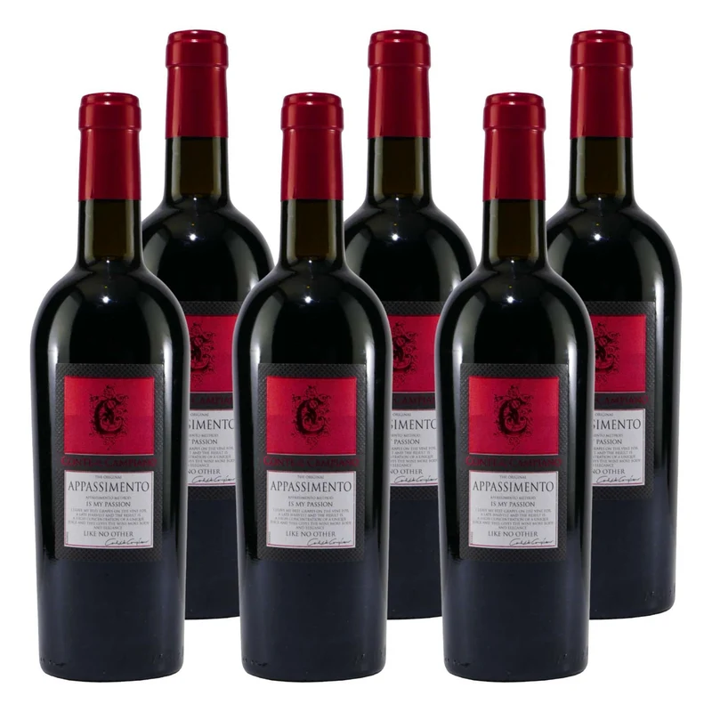 Conte di Campiano Negroamaro Passito IGT -trocken- (6 x 0,75L)