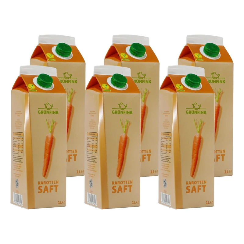 Grünfink Karotten Saft (8 x 1,0L)
