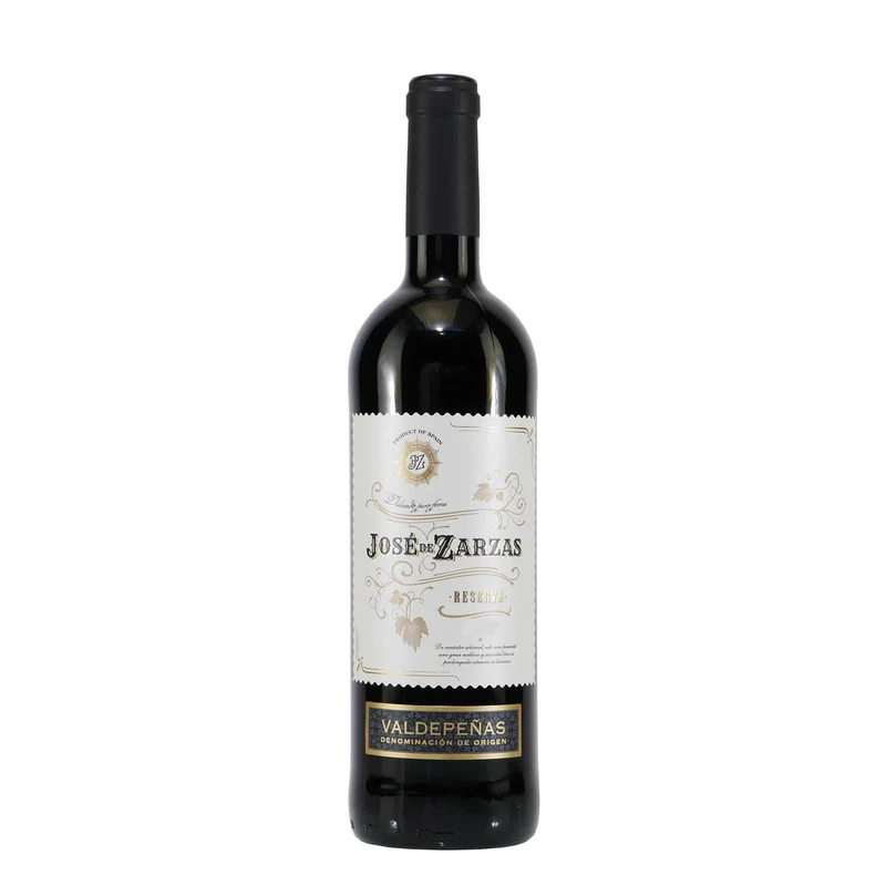 Jose de Zarzas Valdepeñas Reserva -trocken- (6 x 0,75L)