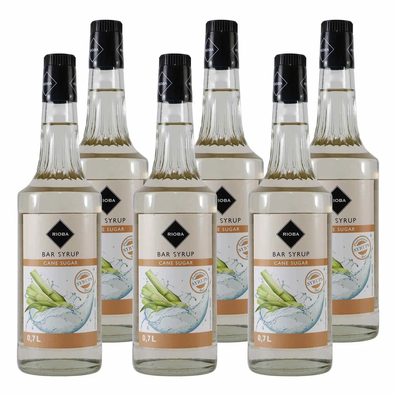 Rioba Cane Sugar (Rohrzucker) Syrup (6 x 0,7L)