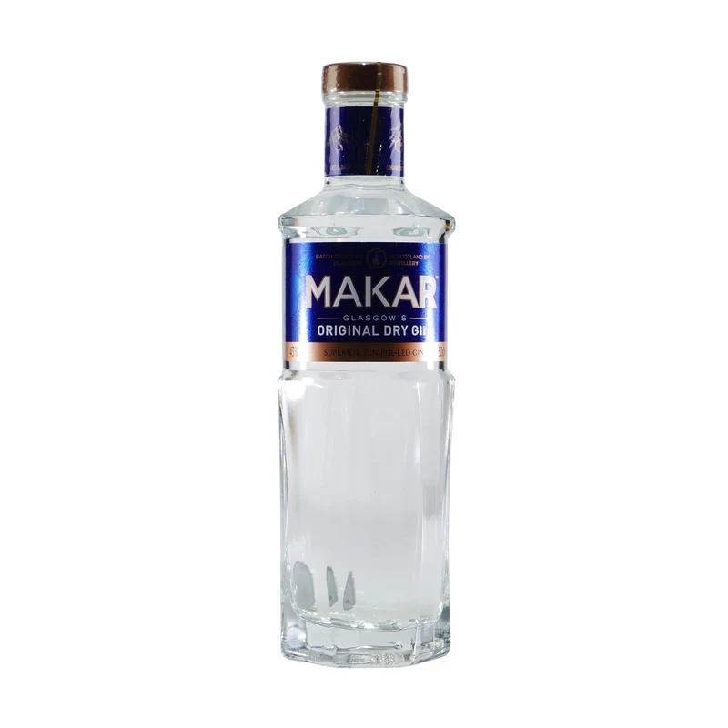 Makar Glasgow Dry Gin mit Geschenk-Holzkiste